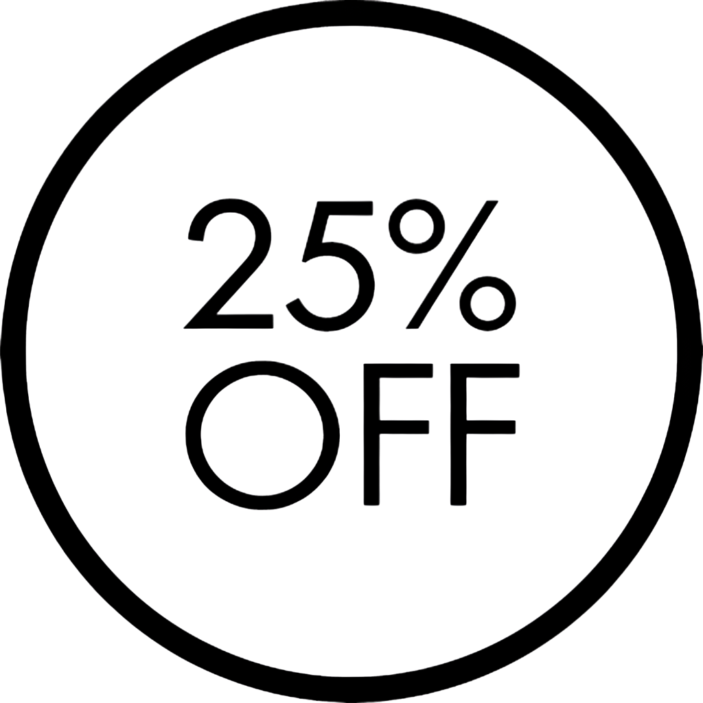 CUPON DE 25% DE DESCUENTO EN TU PROXIMA COMPRA